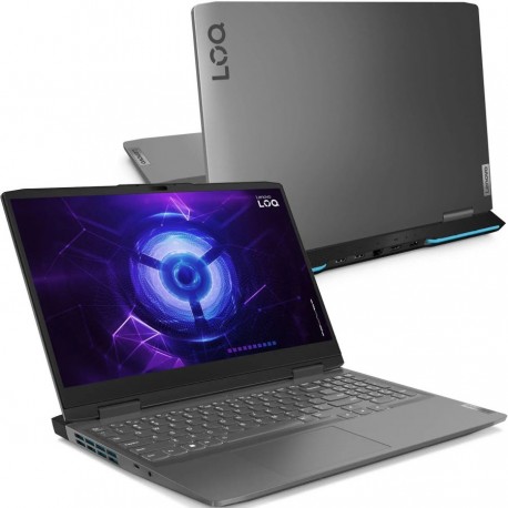 Ноутбук Lenovo LOQ 15IAX9  (83GS002PPB) 15.6"/144Гц/i5-12450HX/16 ГБ/SSD 512 ГБ/RTX 3050/Win11
