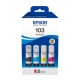 Контейнер з чорнилом Epson 103 Multipack (C,M,Y,Bk) (C13T00S64A) 