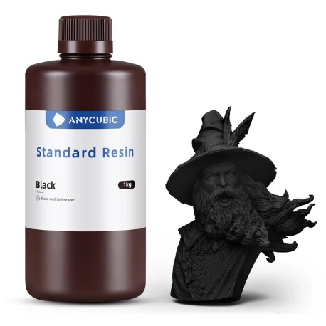 Фотополімерна смола Anycubic Standard Resin 1кг Black (SPTBK-104E)