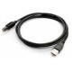Кабель для принтера Digitus USB 2.0 AM - BM 3.0 м Black