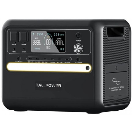 Зарядна станція Tallpower V2400, 2400 Вт, 2160 Вт*ч