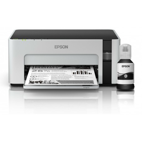 Принтер Epson M1120 (C11CG96403) WiFi/СБПЧ/А4