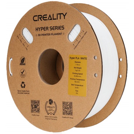Філамент для 3D принтера Creality Hyper PLA 1кг 1.75мм White