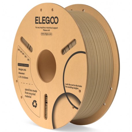 Філамент для 3D принтера ELEGOO PLA 1кг 1.75мм Wood Color (50.203.0112)