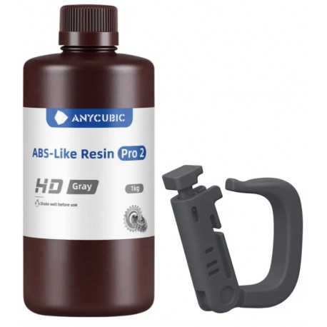 Фотополімерна смола Anycubic ABS-Like Resin Pro 2 1кг HD Grey