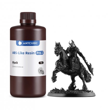 Фотополімерна смола Anycubic ABS-Like Resin Pro 2 1кг Black (SABP2BK-102A)