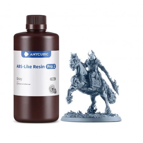 Фотополімерна смола Anycubic ABS-Like Resin Pro 2 1кг Grey